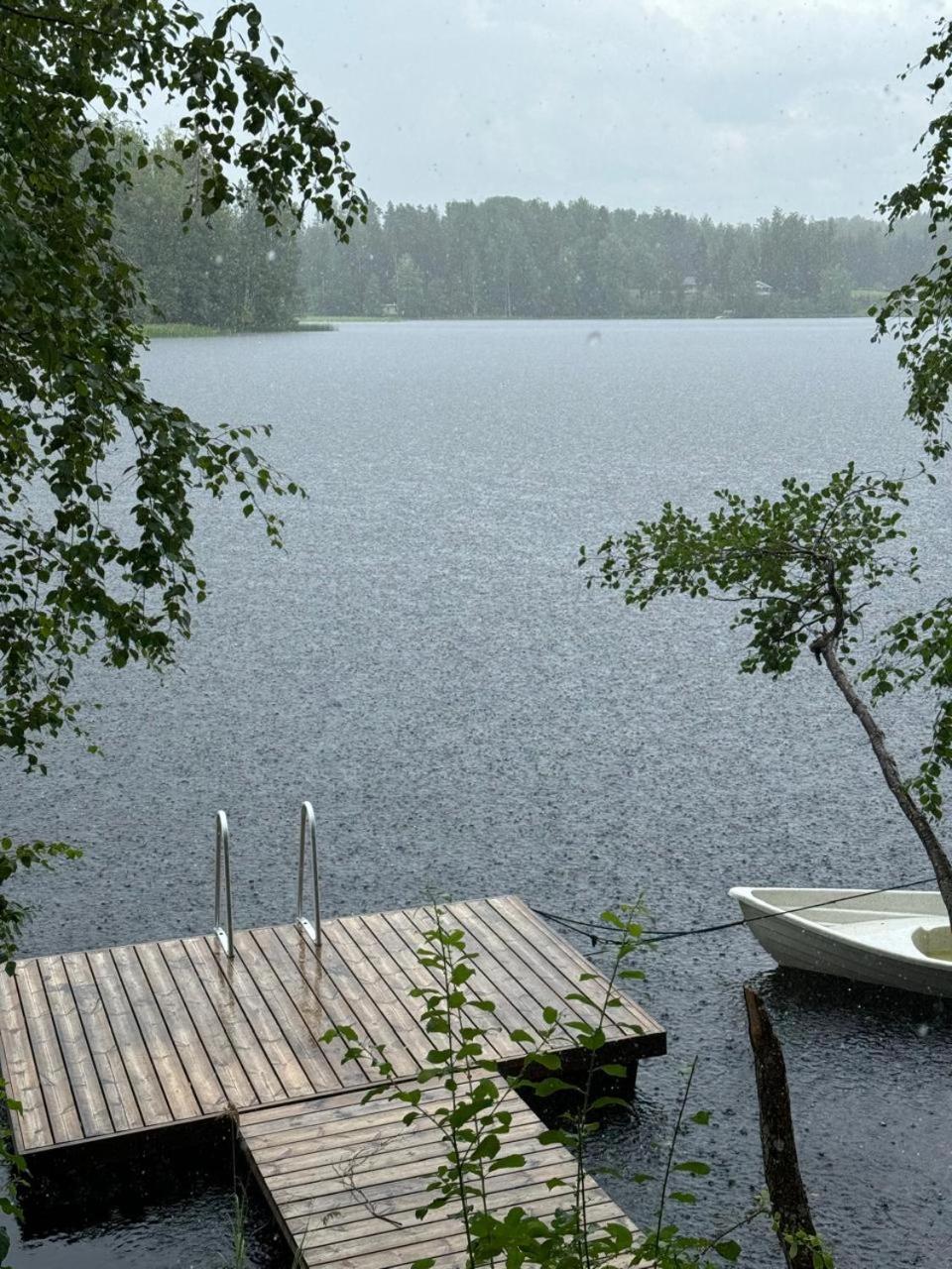 Villa Laidike With Sauna/Fireplace, 80 Km Helsinki Suomusjarvi Bagian luar foto